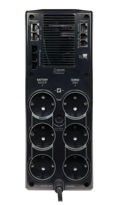 EAN 0731304286875 - APC Back-UPS Pro sistema de alimentación ininterrumpida (UPS) Línea interactiva 1,5 kVA 865 W 6 salidas A imagen 2