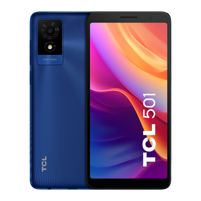 EAN 4894461985299 - TCL 501 15,2 cm (6") SIM doble Android 14 Go edition 4G USB Tipo C 2 GB 32 GB 3000 mAh Azul imagen 1