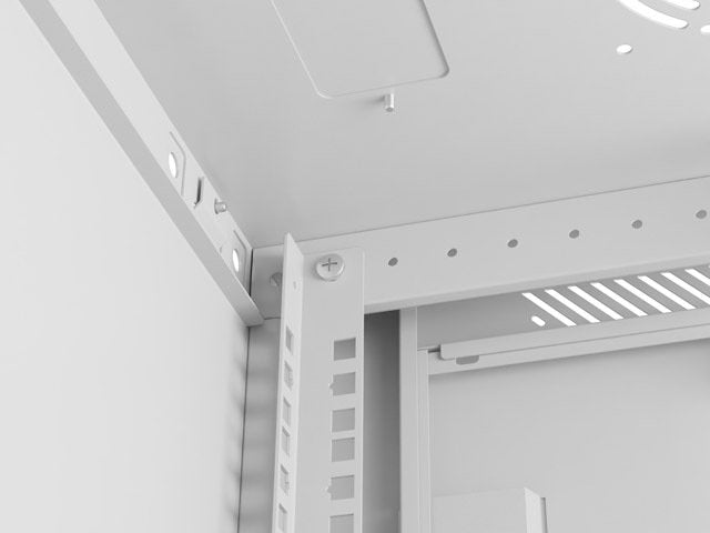EAN 5901969441321 - Lanberg WF01-6409-23S armario rack 9U Bastidor de pared Gris imagen 9