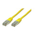 EAN 4017538030825 - S/CONN maximum connectivity Cat6 S/FTP 0.5m cable de red Amarillo 0,5 m S/FTP (S-STP) imagen 1