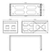 EAN 4043718284849 - InLine 19104C armario rack 4U Bastidor de pared Gris imagen 4