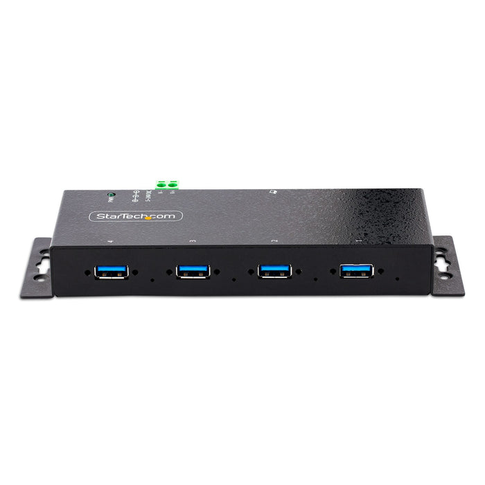 EAN 0065030898010 - StarTech.com 5G4AINDNP-USB-A-HUB hub de interfaz USB 3.2 Gen 1 (3.1 Gen 1) Type-B 5000 Mbit/s Negro imagen 3