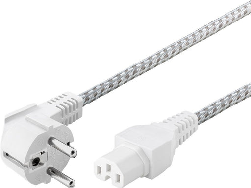 EAN 4040849933141 - Goobay 93314 cable de transmisión Blanco 2 m Enchufe tipo F C15 acoplador imagen 2