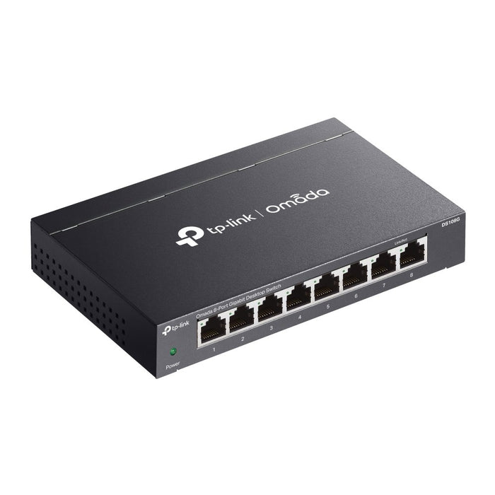 EAN 4895252506808 - TP-Link Omada DS108G switch No administrado Gigabit Ethernet (10/100/1000) Negro imagen 4