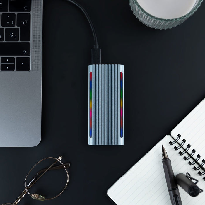 EAN 8433281011366 - TooQ Shinobi Caja externa para unidad de estado sólido (SSD) Gris M.2 imagen 8