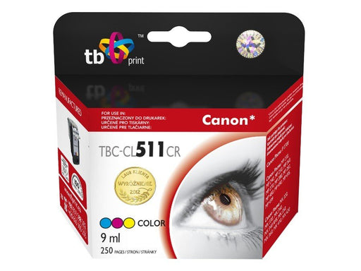 EAN 5901500501699 - TB Print TBC-CL511CR cartucho de tinta 1 pieza(s) Azul, Púrpura, Amarillo imagen 1