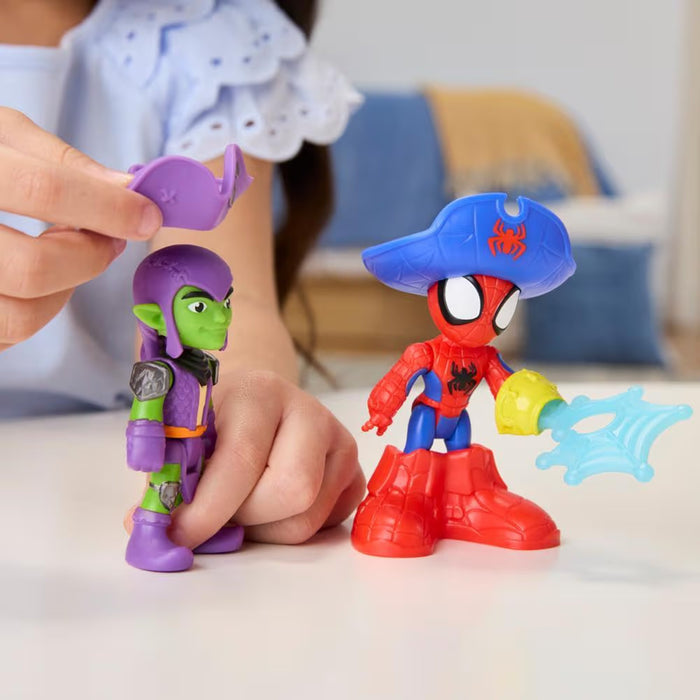 EAN 5010996281357 - Marvel Spidey and his Amazing Friends Water-Webs Webs Ahoy Bubble Pirate Ship imagen 7