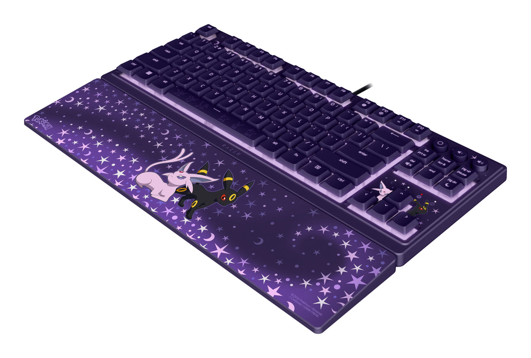 EAN 8887910074329 - Razer Ornata V3 Tenkeyless – Espeon & Umbreon Edition teclado Juego USB Púrpura imagen 4
