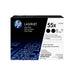 EAN 0885631277102 - HP 55X 2-pack High Yield Black Original LaserJet Toner Cartridges cartucho de tóner 2 pieza(s) imagen 1