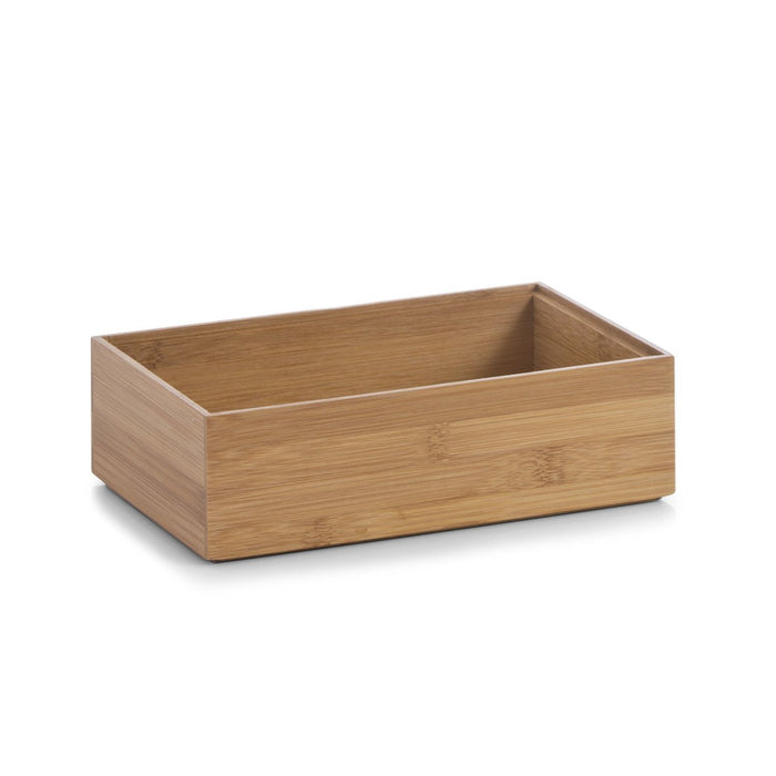 EAN 4003368133324 - Zeller Present 13332 caja de almacenaje Bandeja de almacenamiento Rectangular Bamboo imagen 1