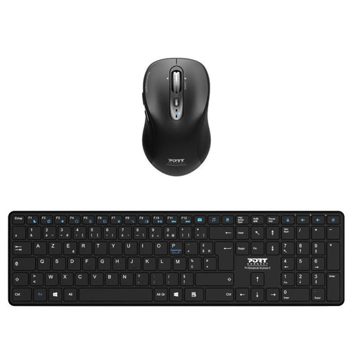 EAN 3567042031128 - Port Designs 900907RDE teclado Ratón incluido Hogar Bluetooth Alemán Negro imagen 1