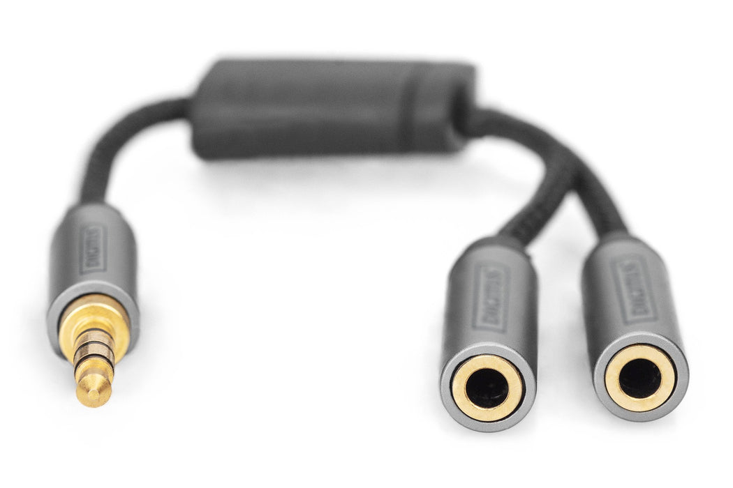 EAN 4016032481317 - Digitus DB-510310-002-S cable de audio 0,2 m 3,5mm 2 x 3.5mm Negro imagen 5