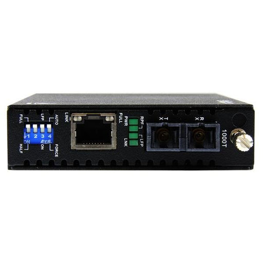 EAN 0065030846233 - StarTech.com ET91000SC2 convertidor de medio 2000 Mbit/s 850 nm Multimodo Negro imagen 2