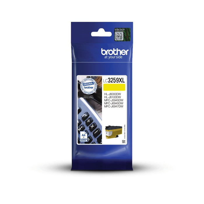 EAN 4977766788915 - Brother LC3259XLYP cartucho de tóner 1 pieza(s) Original Amarillo imagen 1