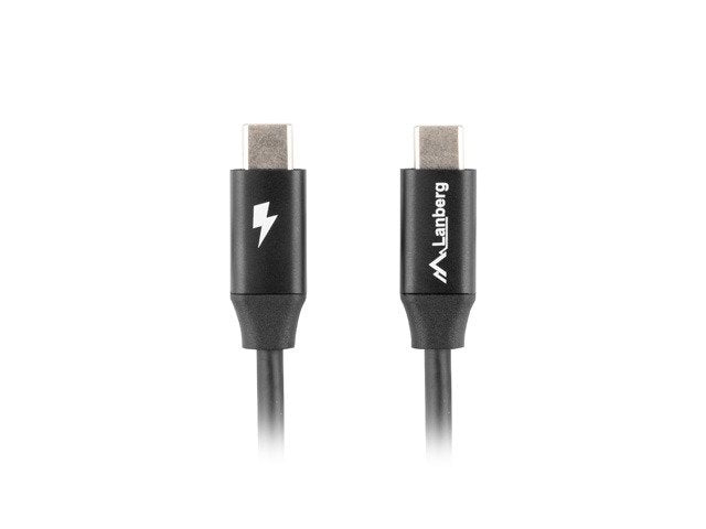 EAN 5901969429084 - Lanberg CA-CMCM-40CU-0010-BK cable USB USB 2.0 1 m USB C Negro imagen 3