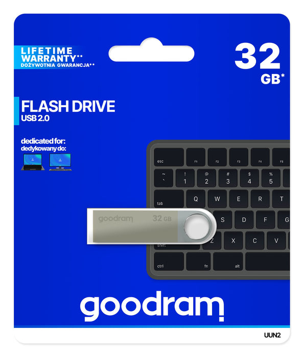 EAN 5908267920428 - Goodram UUN2 unidad flash USB 32 GB USB tipo A 2.0 Plata imagen 3