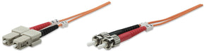 EAN 766623470117 - Intellinet 2.0m ST-SC M/M Cable de fibra óptica e InfiniBand 2 m Naranja imagen 1