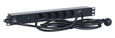 EAN 5704174320609 - Lanview LVR261816D unidad de distribución de energía (PDU) 5 salidas AC 1U Negro imagen 1