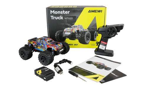 EAN 4262500341090 - Amewi Hyper Go MTX20 modelo controlado por radio Monster truck Motor eléctrico 1:20 imagen 2