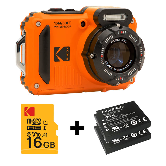 EAN 819900014273 - Kodak PIXPRO WPZ2OG6 cámara digital 1/2.3" Cámara compacta 16,76 MP BSI CMOS 4608 x 3456 Pixeles Negro, Na imagen 1