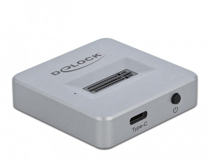 EAN 4043619640003 - DeLOCK 64000 base de conexión para disco duro Plata imagen 1