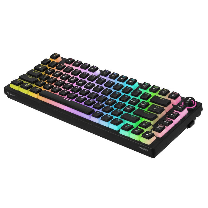 EAN 5901986048572 - Savio Phenix SAVGK- YELLOW PUDDING teclado Juego USB + RF Wireless + Bluetooth QWERTY Inglés de EE. UU. N imagen 3