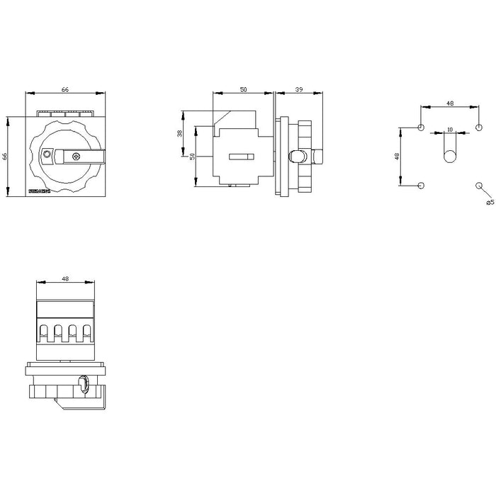 EAN 4011209519213 - Siemens 3LD2003-0TK53 corta circuito 3P imagen 4