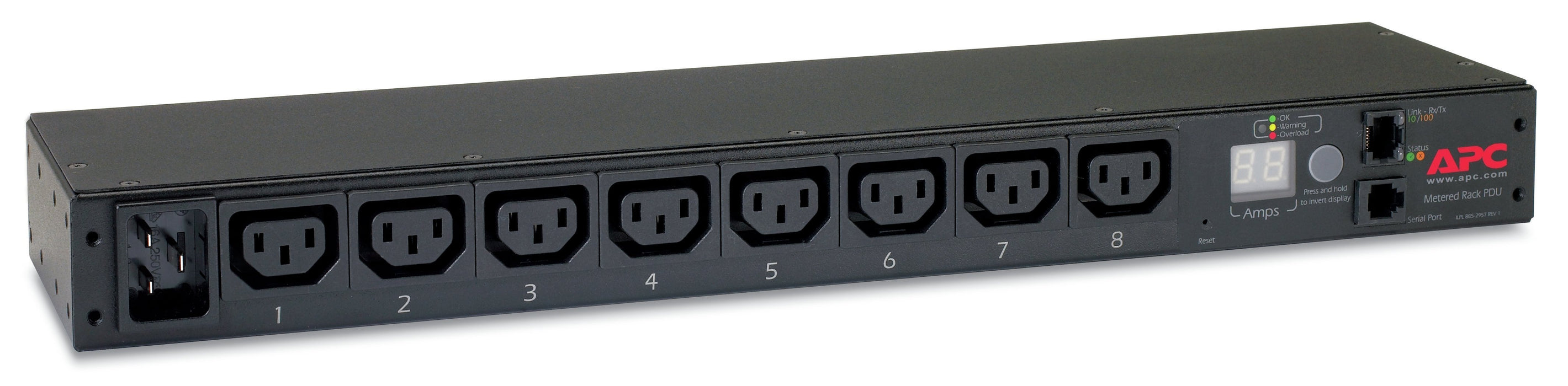 EAN 0731304331513 - APC AP7821B unidad de distribución de energía (PDU) 8 salidas AC 0U/1U Negro imagen 2