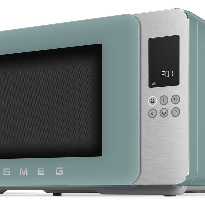 EAN 8017709356491 - Smeg MOC01EGMEU microondas Verde Microondas con grill Encimera 29 L 1450 W imagen 5