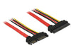 EAN 4043619838035 - DeLOCK 83803 cable de SATA 0,3 m SATA 22-pin Negro, Rojo, Amarillo imagen 1
