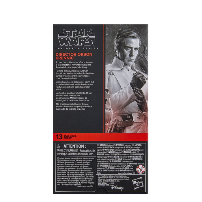 EAN 5010996307743 - Star Wars The Black Series Director Orson Krennic imagen 6