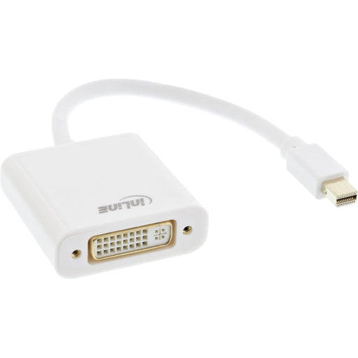 EAN 4043718290505 - InLine 17194K adaptador de cable de vídeo 0,15 m Mini DisplayPort DVI-D Blanco imagen 1