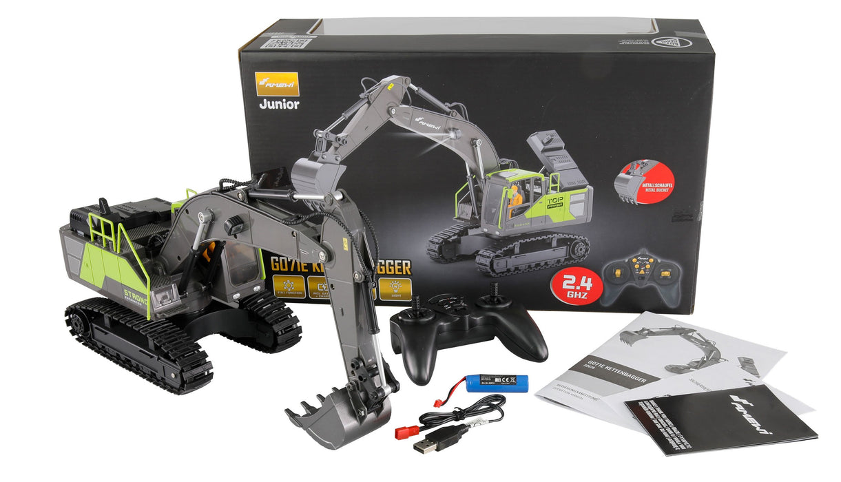 EAN 4262408975854 - Amewi G071E modelo controlado por radio Excavadora Motor eléctrico 1:18 imagen 2