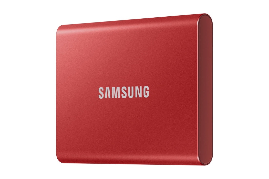 EAN 8806090312465 - Samsung Portable SSD T7 500 GB USB Tipo C 3.2 Gen 2 (3.1 Gen 2) Rojo imagen 3