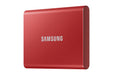 EAN 8806090312465 - Samsung Portable SSD T7 500 GB USB Tipo C 3.2 Gen 2 (3.1 Gen 2) Rojo imagen 3