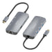 EAN 8435739901748 - AISENS ASUC-6P019-GR base para portátil y replicador de puertos Alámbrico USB 3.2 Gen 1 (3.1 Gen 1) Type- imagen 3