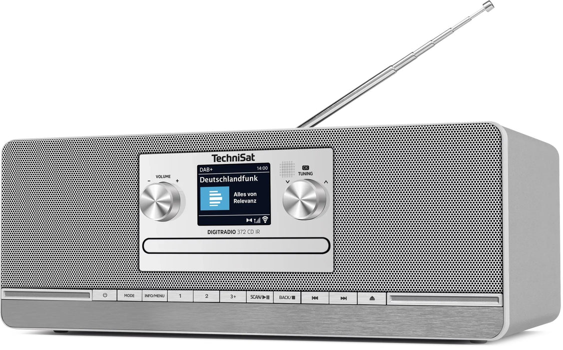 EAN 4019588510227 - TechniSat DIGITRADIO 372 CD IR Internet Analógico y digital Antracita, Plata imagen 11