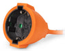 EAN 5999097988948 - Entac ESECG1.5-10-O base múltiple 10 m 1 salidas AC Interior Naranja imagen 5