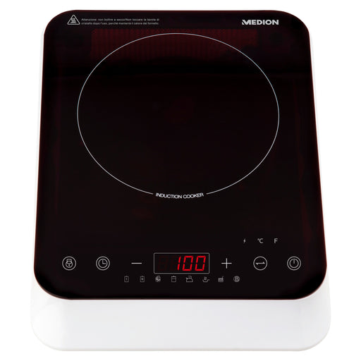 EAN 4061275181746 - MEDION MD 18490 Negro, Blanco Encimera 29 cm Con placa de inducción 1 zona(s) imagen 1