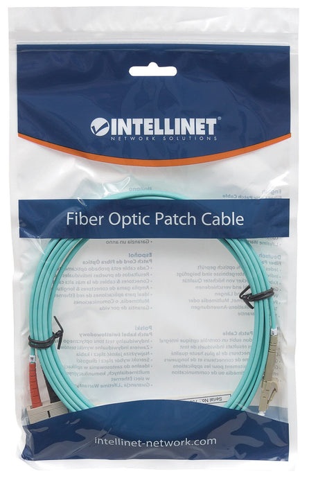 EAN 0766623750158 - Intellinet 750158 Cable de fibra óptica e InfiniBand 2 m LC SC Color aguamarina imagen 5