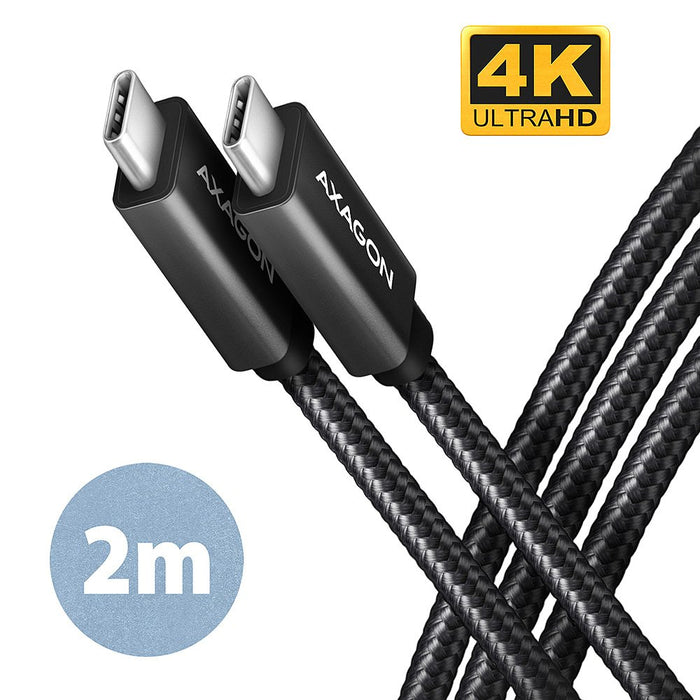 EAN 8595247905987 - Axagon BUCM32-CM20AB cable USB USB 3.2 Gen 2x2 2 m USB C Negro imagen 1