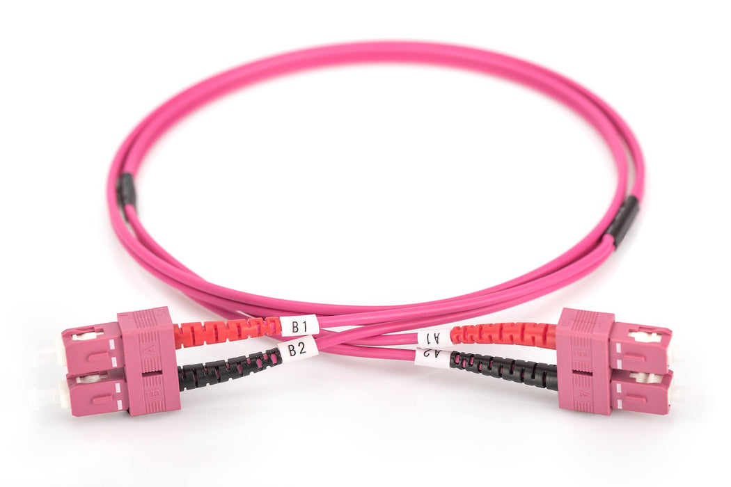 EAN 4016032308867 - Digitus DK-2522-02-4 Cable de fibra óptica e InfiniBand 2 m I-VH Violeta imagen 3
