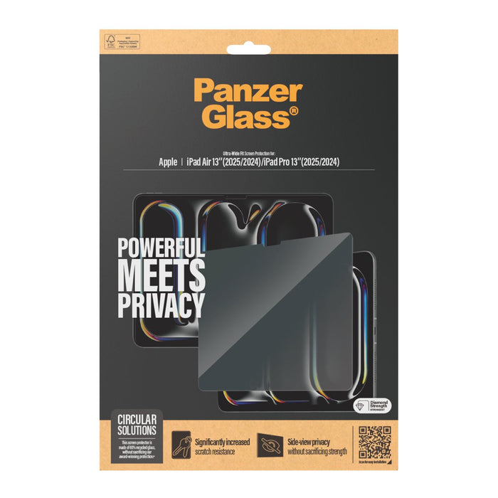 EAN 5715685012129 - PanzerGlass ® Privacy Screen Protector iPad Air 13'' (2024-2025) | iPad Pro 13'' (2024-2025) | Ultra-Wide imagen 3