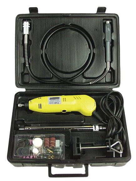 EAN 4003315709299 - BRÜDER MANNESMANN M92571 amoladora recta y rectificadora de matriz 30000 RPM Negro, Amarillo 130 W imagen 1