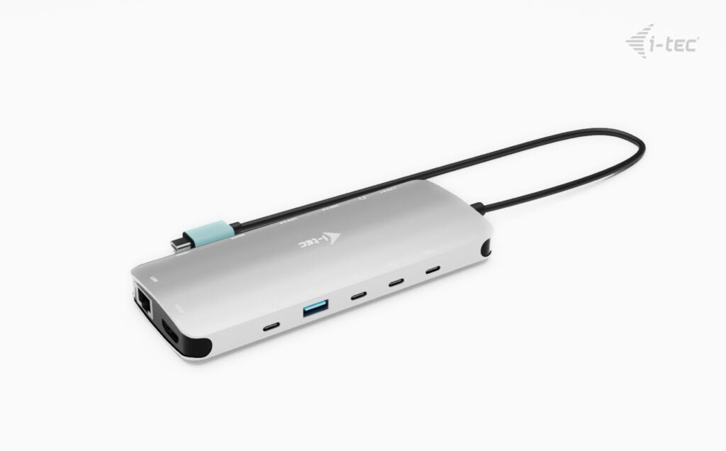 EAN 8595611707407 - i-tec Metal C31NANOTRIPLEDOCKPD Alámbrico USB 3.2 Gen 1 (3.1 Gen 1) Type-C Gris imagen 4