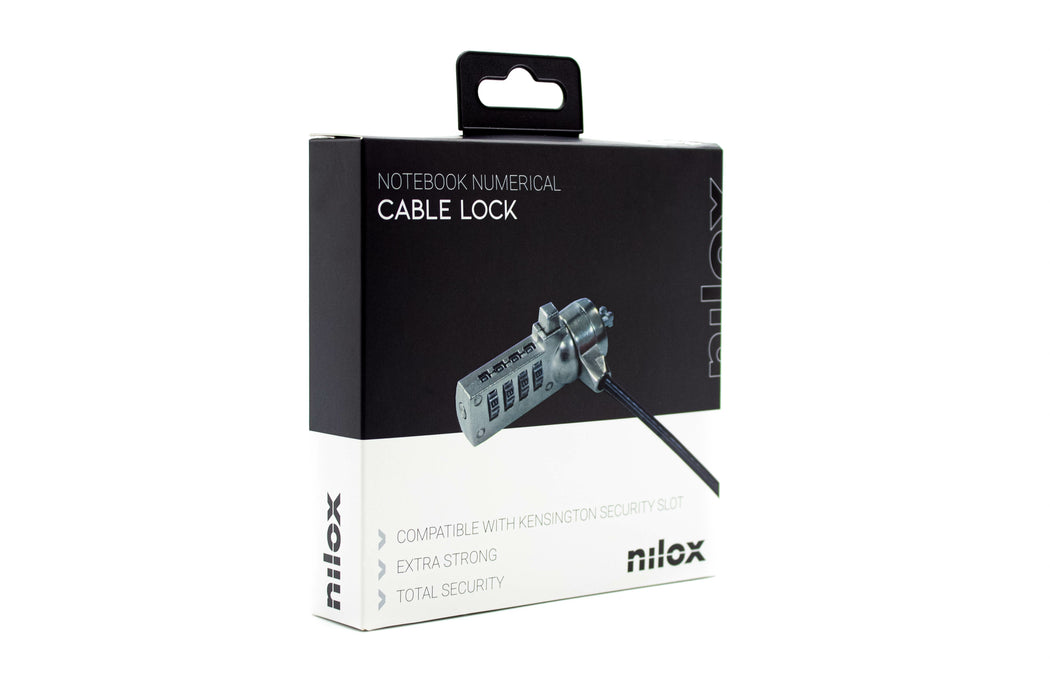 EAN 8435099528883 - Nilox NXSC002 cable antirrobo Negro 1,8 m imagen 8