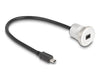 EAN 4043619881864 - DeLOCK 88186 cable USB USB 2.0 0,3 m Mini-USB B Negro, Plata imagen 1
