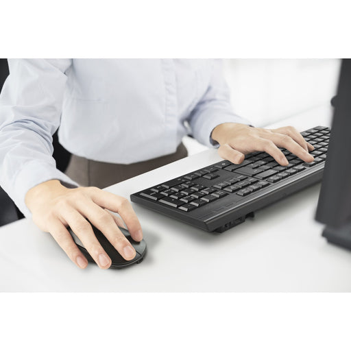 EAN 5028252644938 - Kensington KM270 EQ teclado Ratón incluido Oficina RF Wireless + Bluetooth QWERTY Nórdico Negro imagen 2