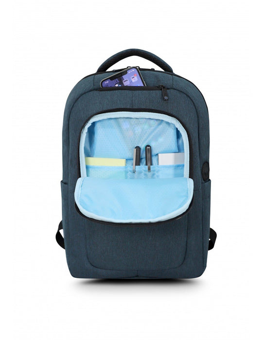 EAN 3760170882116 - Urban Factory ECB25UF maletines para portátil 39,6 cm (15.6") Mochila Azul imagen 3