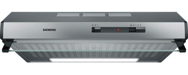 EAN 4242003845233 - Siemens iQ100 LU62LFA51 campana De pared Plata 250 m³/h imagen 1